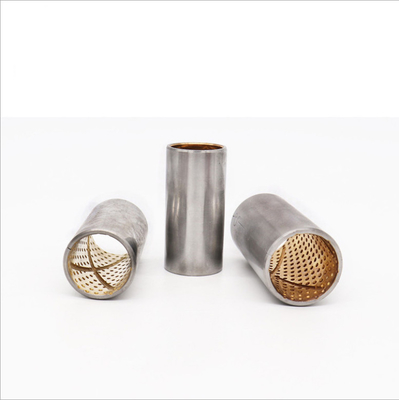 برنز بار سنگین Bi فلزی حامل روان کننده متفاوت پایان متفاوت